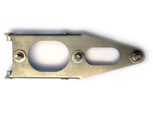 90 degree double bottle cage adaptor (updated with wider base)